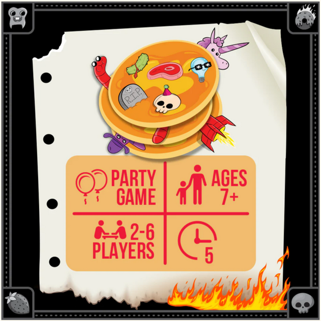 EXPLODING KITTENS ANARCHY PANCAKES