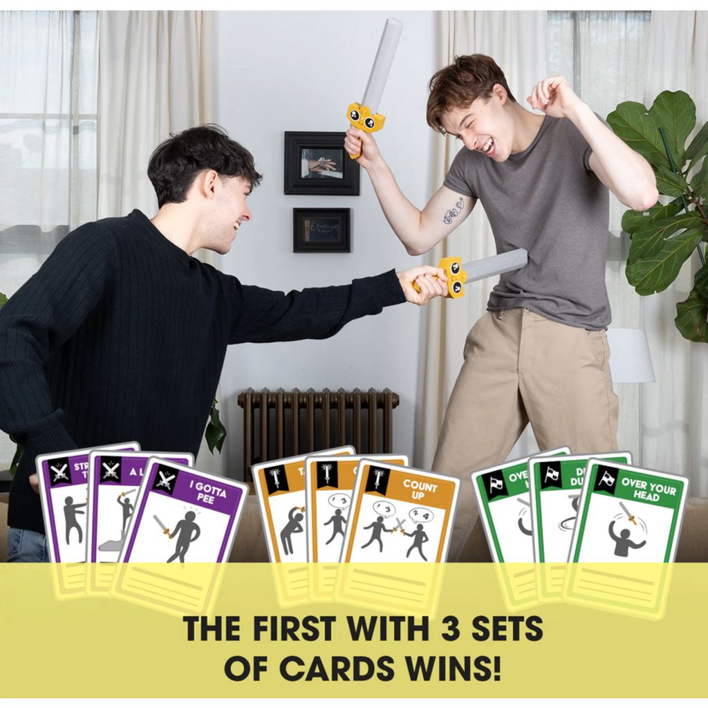 EXPLODING KITTENS LET'S HIT EACH OTHER WITH FAKE SWORDS