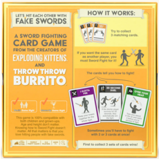 EXPLODING KITTENS LET'S HIT EACH OTHER WITH FAKE SWORDS