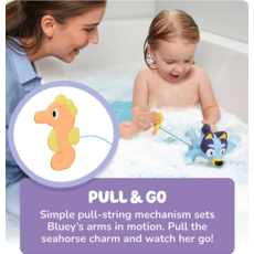 BLUEY SWIMMING BLUEY BATH TOY