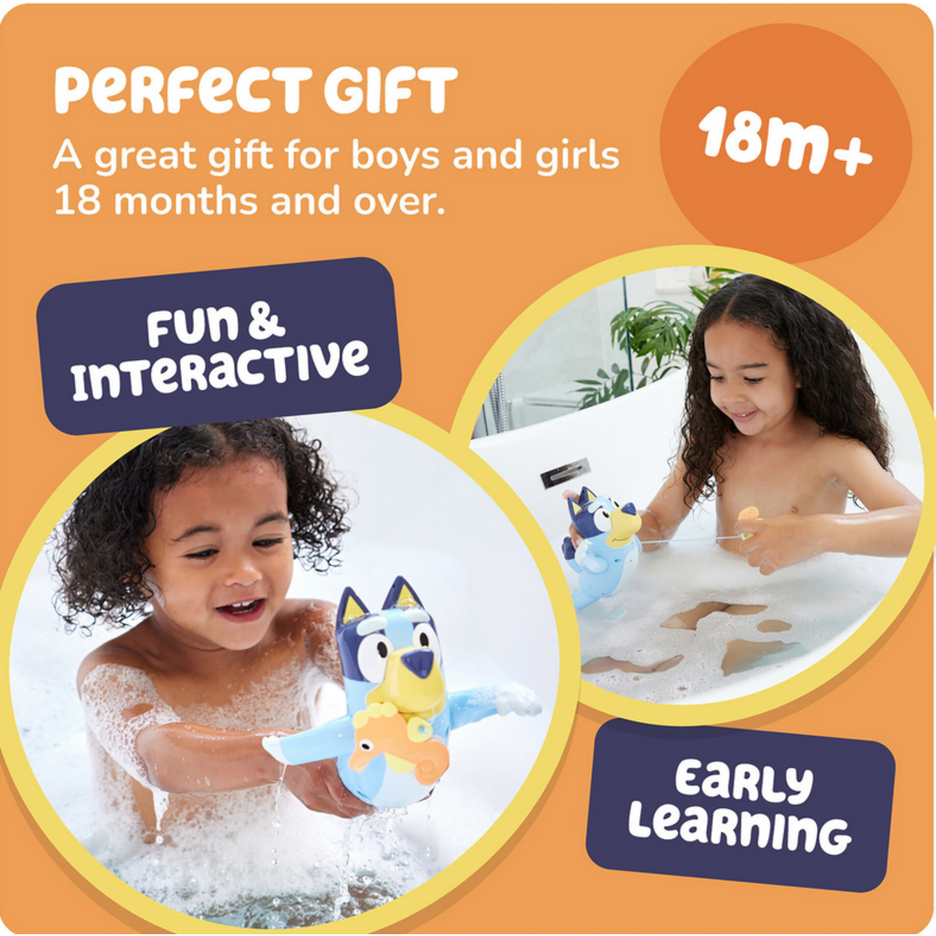 BLUEY SWIMMING BLUEY BATH TOY