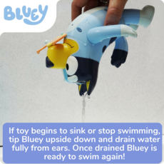 BLUEY SWIMMING BLUEY BATH TOY