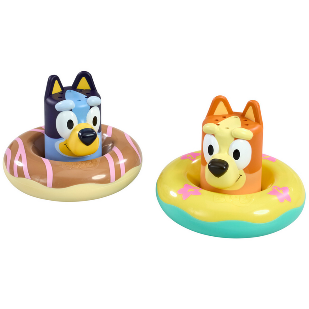 BLUEY SPLASH & FLOAT BLUEY & BINGO 2-IN-1 WATER TOYS