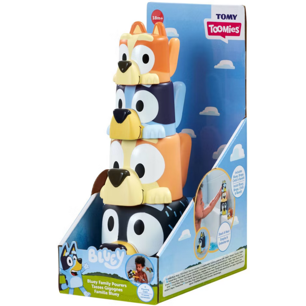 BLUEY BLUEY FAMILY POURERS