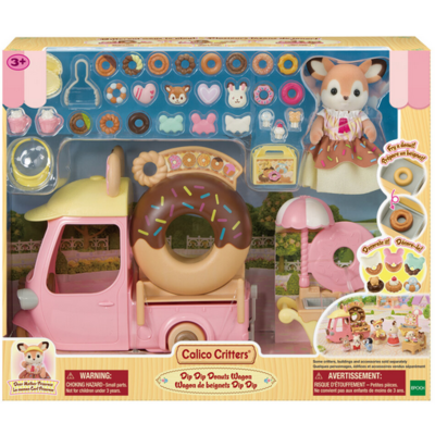 CALICO CRITTERS DIP DIP DONUTS WAGON CALICO CRITTERS