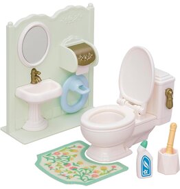 CALICO CRITTERS TOILET SET CALICO CRITTERS