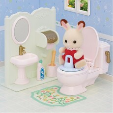 CALICO CRITTERS TOILET SET CALICO CRITTERS