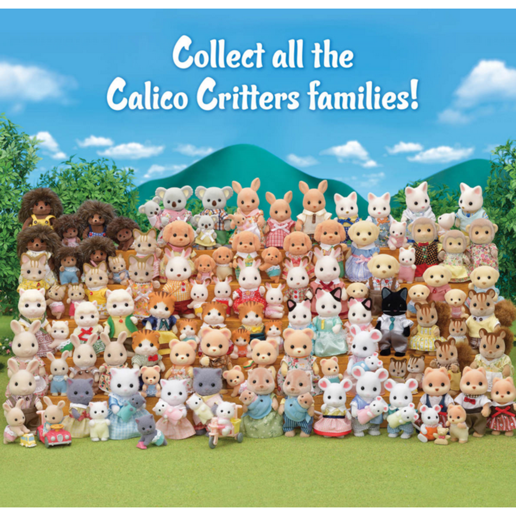 CALICO CRITTERS CHOCOLATE RABBIT GRANDPARENTS