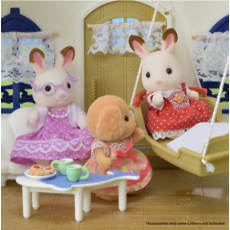 CALICO CRITTERS CHOCOLATE RABBIT GRANDPARENTS