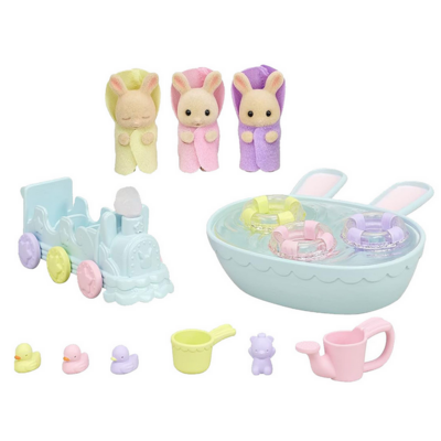 CALICO CRITTERS TRIPLETS BABY BATHTIME SET CALICO CRITTERS*