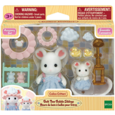 CALICO CRITTERS BATH TIME BUBBLE SIBLINGS CALICO CRITTERS
