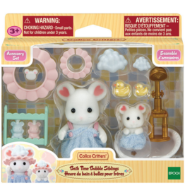 CALICO CRITTERS BATH TIME BUBBLE SIBLINGS CALICO CRITTERS