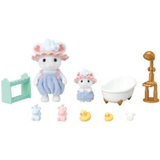 CALICO CRITTERS BATH TIME BUBBLE SIBLINGS CALICO CRITTERS