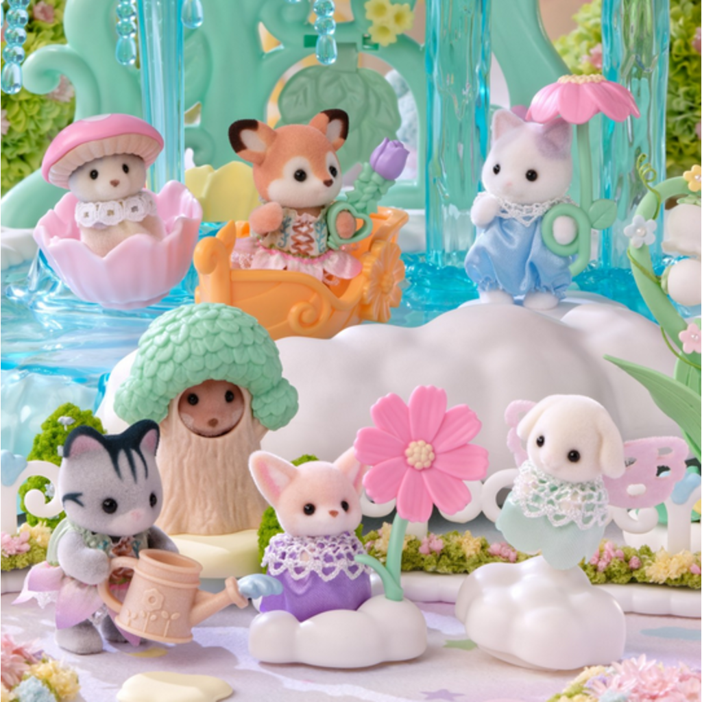 CALICO CRITTERS BLOOMING BABY FRIENDS SERIES CALICO CRITTERS