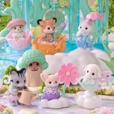 CALICO CRITTERS BLOOMING BABY FRIENDS SERIES CALICO CRITTERS