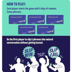 GRAY MATTERS GAMES SLIP IT IN CARD GAME