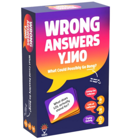 GRAY MATTERS GAMES WRONG ANSWERS ONLY