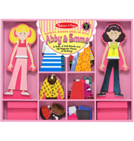 MELISSA AND DOUG ABBY & EMMA MAGNETIC DRESS-UP