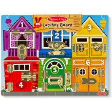 MELISSA AND DOUG LATCHES BOARD
