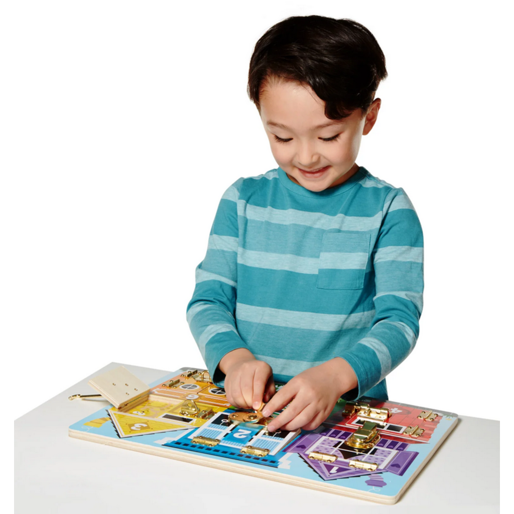 MELISSA AND DOUG LATCHES BOARD