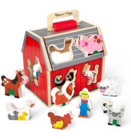 MELISSA AND DOUG TAKE ALONG SORTING BARN