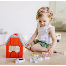MELISSA AND DOUG TAKE ALONG SORTING BARN