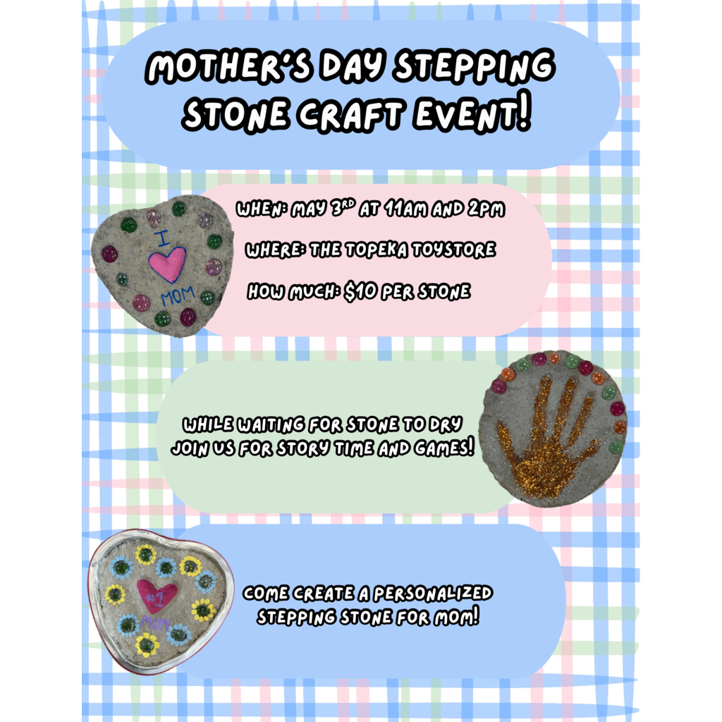 MOTHERS DAY STEPPING STONE CRAFT EVENT