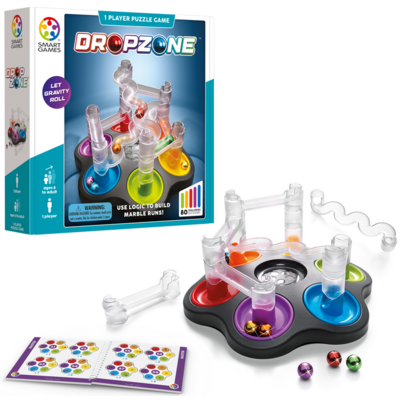 SMART GAMES DROP ZONE LOGIC MARBLE RUN