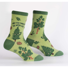 SOCK IT TO ME MAY THE FOREST BE WITH YOU WOMEN CREW