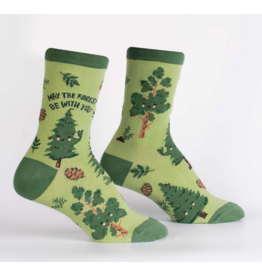 SOCK IT TO ME MAY THE FOREST BE WITH YOU WOMEN CREW