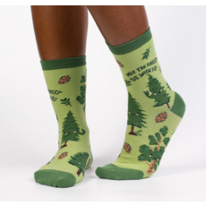 SOCK IT TO ME MAY THE FOREST BE WITH YOU WOMEN CREW