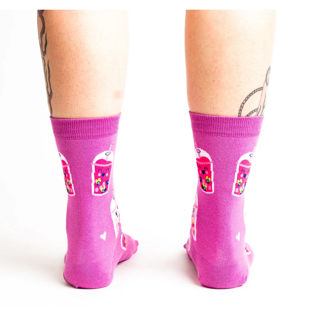 SOCK IT TO ME FEELING BUBBLY WOMEN CREW