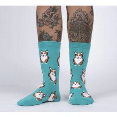 SOCK IT TO ME NOTHIN' BUTT CORGIS WOMEN CREW SOCKS