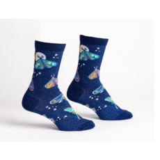 SOCK IT TO ME MOONLIT MOTH WOMEN CREW