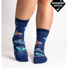 SOCK IT TO ME MOONLIT MOTH WOMEN CREW