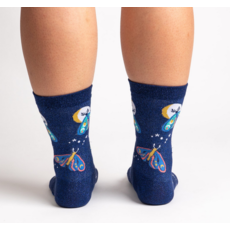 SOCK IT TO ME MOONLIT MOTH WOMEN CREW