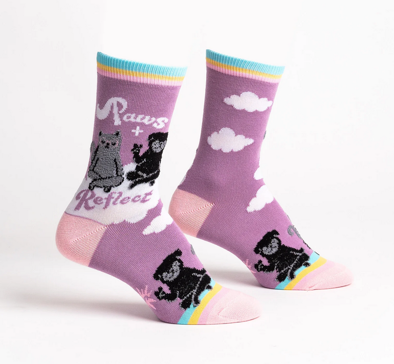 PAWS + REFLECT WOMEN CREW*