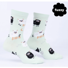SOCK IT TO ME YOU CAN COUNT ON ME WOMEN CREW SOCKS