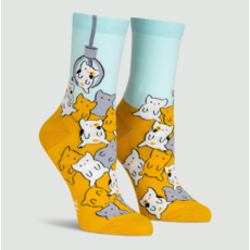 SOCK IT TO ME CAT CLAW WOMEN CREW*