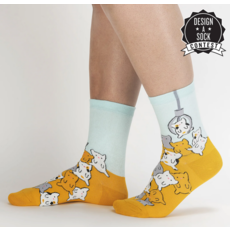 SOCK IT TO ME CAT CLAW WOMEN CREW*