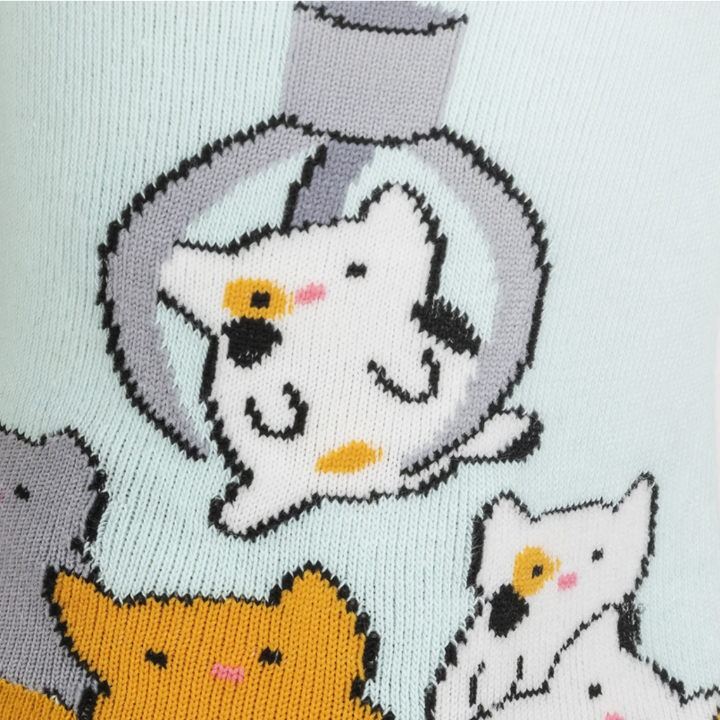 SOCK IT TO ME CAT CLAW WOMEN CREW*