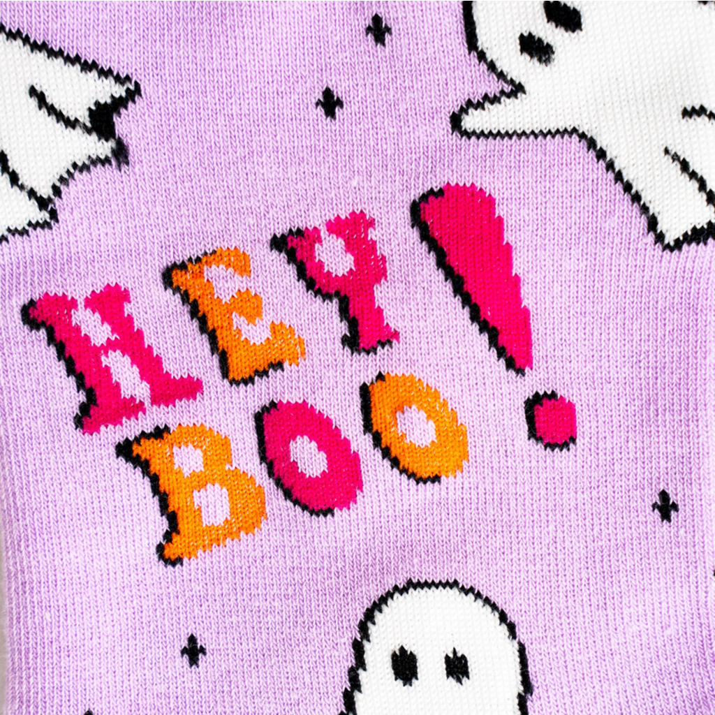 SOCK IT TO ME HEY BOO WOMEN CREW