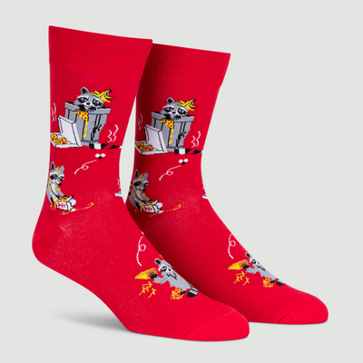 SOCK IT TO ME TRASH PANDAS MEN CREW