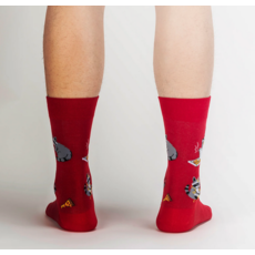 SOCK IT TO ME TRASH PANDAS MEN CREW
