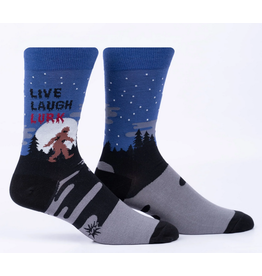 SOCK IT TO ME LIVE LAUGH LURK MEN CREW
