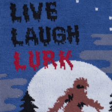 SOCK IT TO ME LIVE LAUGH LURK MEN CREW