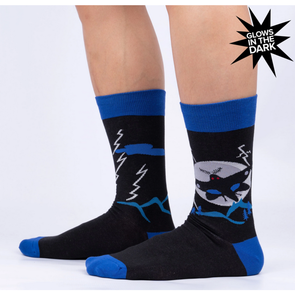 SOCK IT TO ME MOTHMAN BELIEVES IN YOU MEN CREW