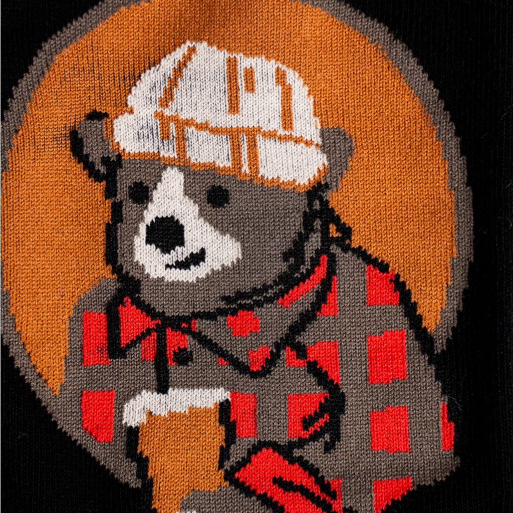 SOCK IT TO ME BEAR NECESSITIES MEN CREW
