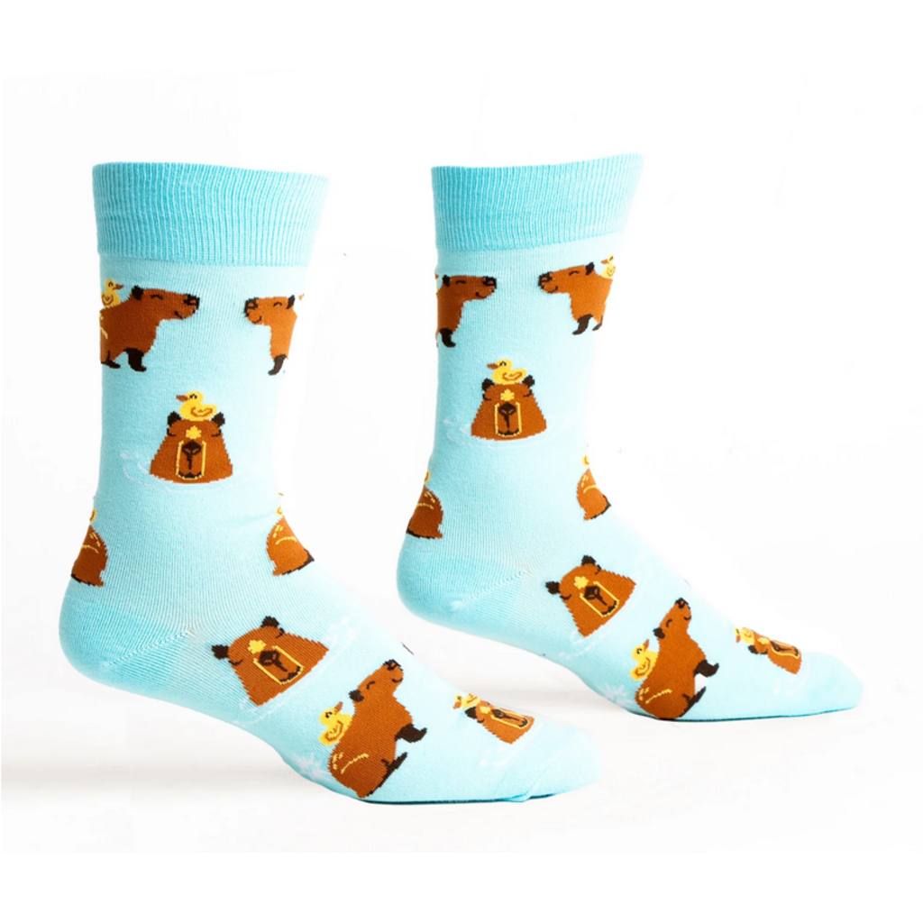 SOCK IT TO ME HAPPYBARA MEN CREW