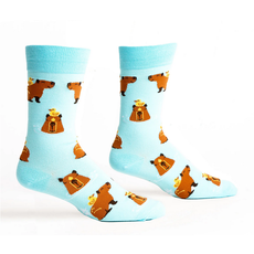 SOCK IT TO ME HAPPYBARA MEN CREW